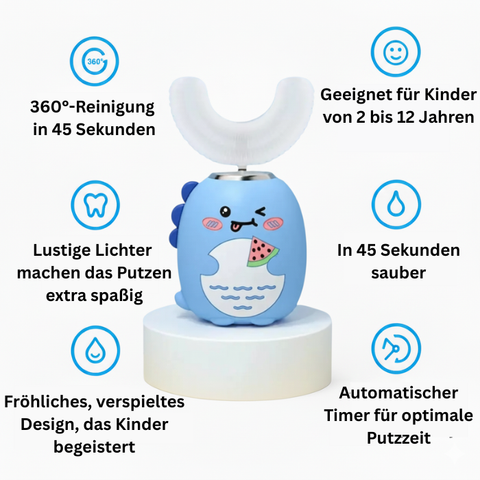 HydroKids™ – Sanfte Reinigung für kleine Zähne