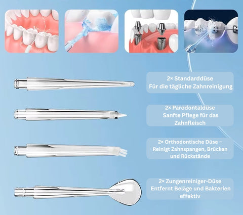 HydroFloss™ – Saubere Zähne, strahlendes Lächeln
